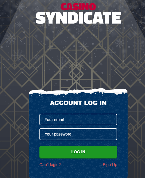 sign up Syndicate Casino Australia